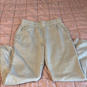Beige  Popflex Sweatpants